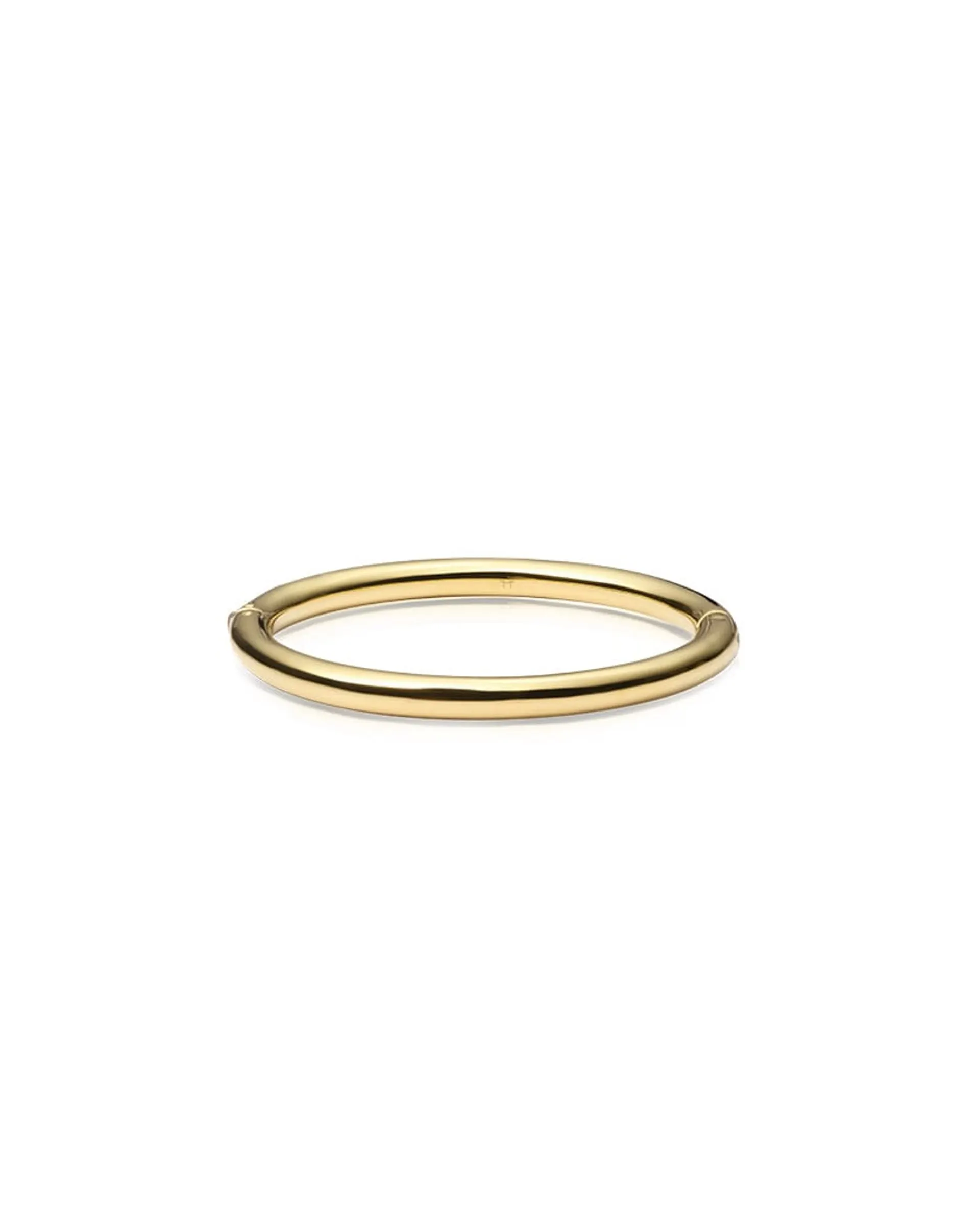 Aura Bold Bangle armring i gullfarget stål (large)