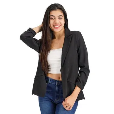 Saco Mxstaza Mujer Liso Manga 3/4 Full Print