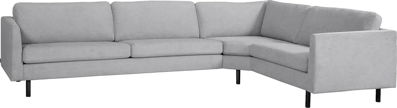 Hjellegjerde Medium hjørnesofa stoff Baffin velg farge, armlen 27