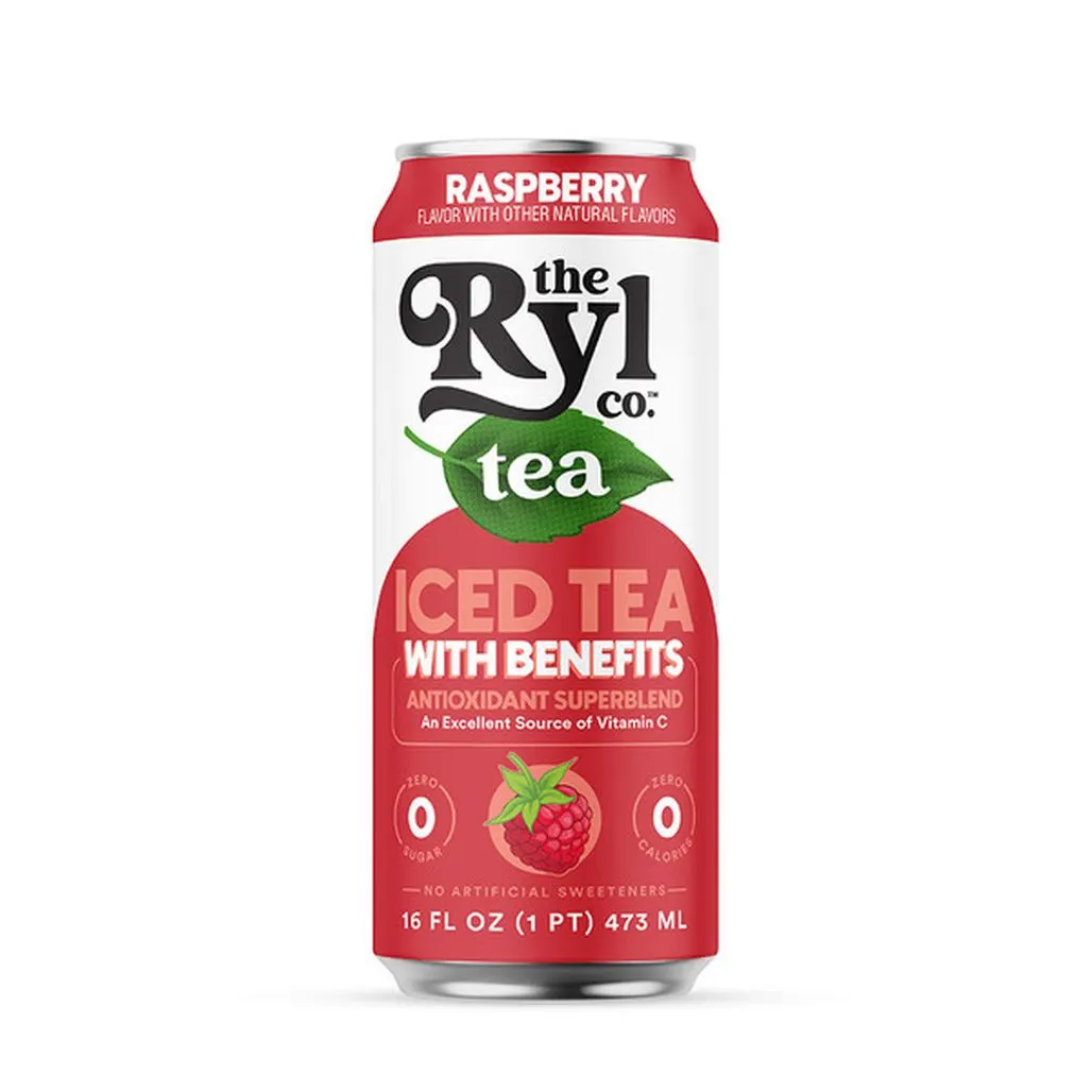 The RYL CO Iced Tea with Benefits, Raspberry