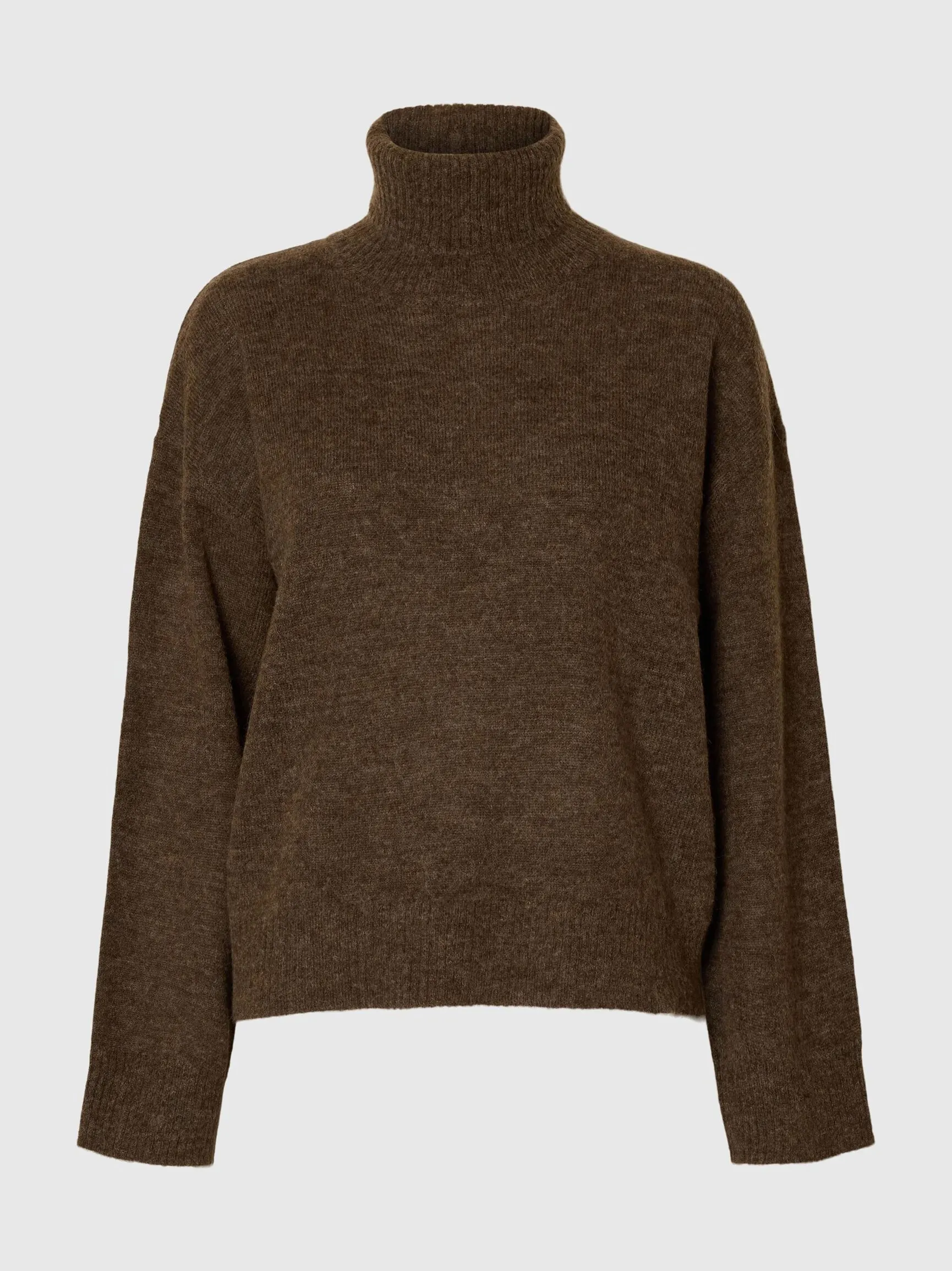 ULLBLANDING HØYHALSET GENSER