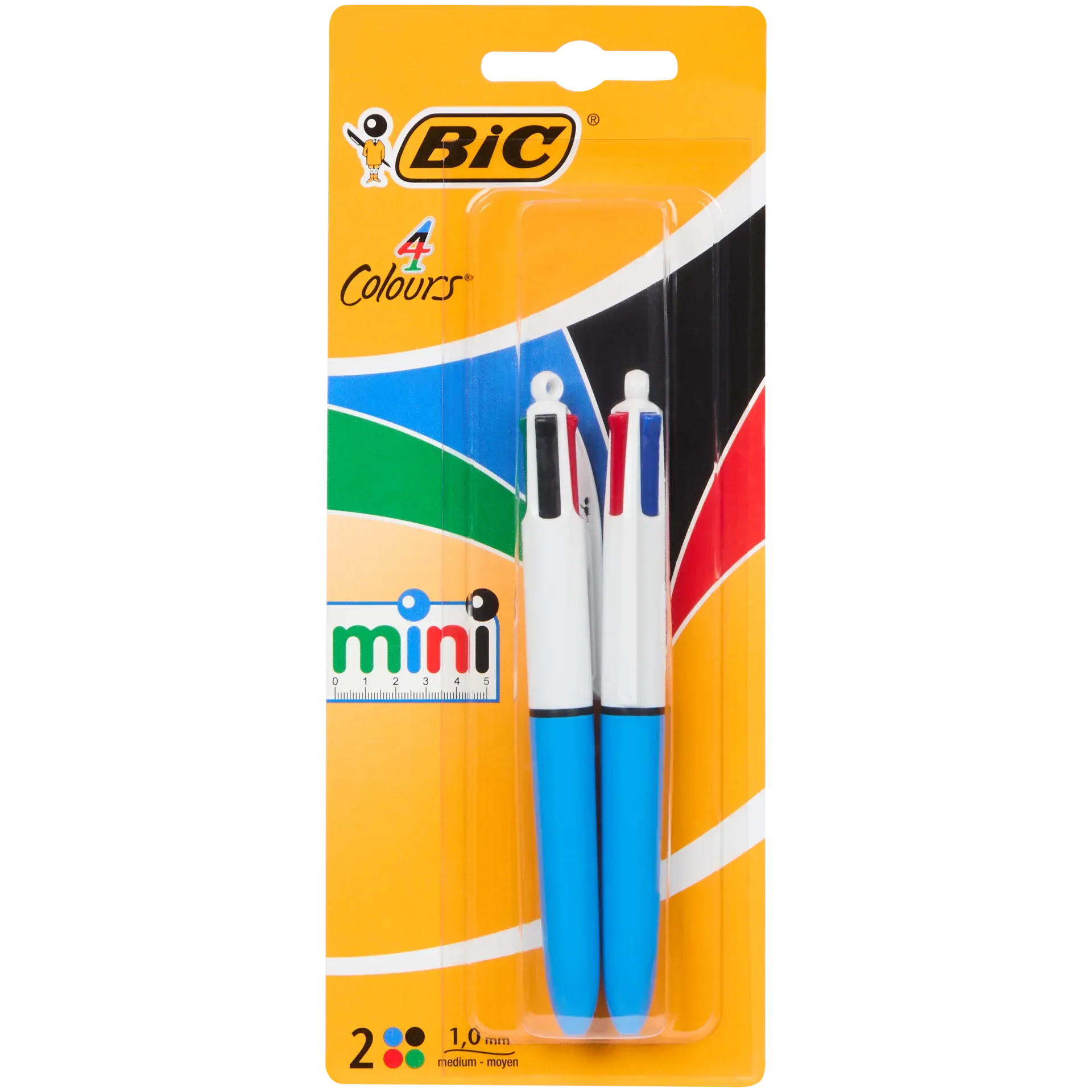 Penna a sfera 4 colori BIC Mini