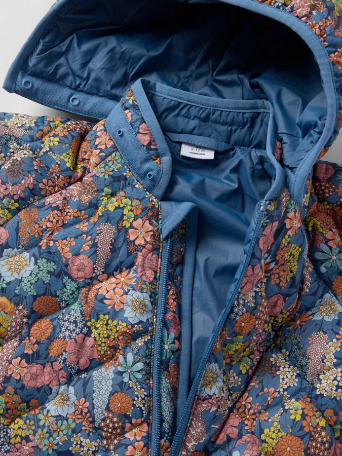 Vindtett vattert termodress LIBERTY