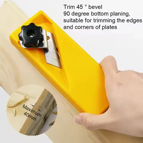 Woodworking Gypsum Board Planer Tool Flat Square Plane Drywall Edge Chamfer Hand Saw Box Hand Plasterboard Cutter