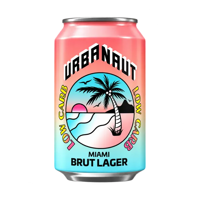 Urbanaut Miami Brut Lager 5.3%