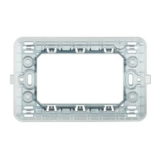 Supporto 3 moduli Matix BTICINO grigio