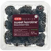 H-E-B Premium Fresh Sweet Karoline Blackberries, 6 oz