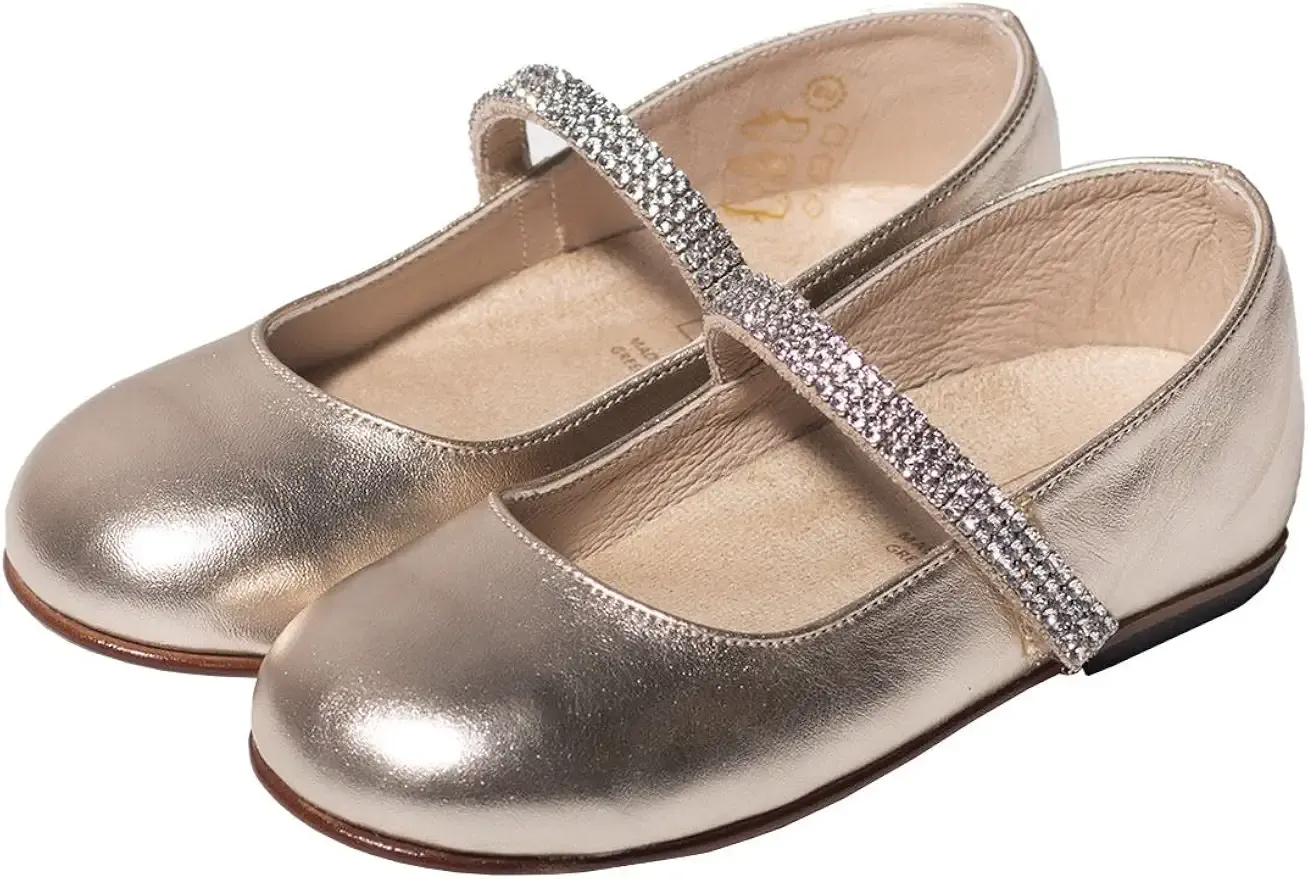 Single Strap Swarovski Crystal Embellished Ballerinas – Tutu Du Monde US