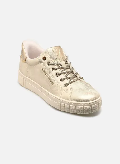 Lage sneakers 23741-46 dames goud en brons