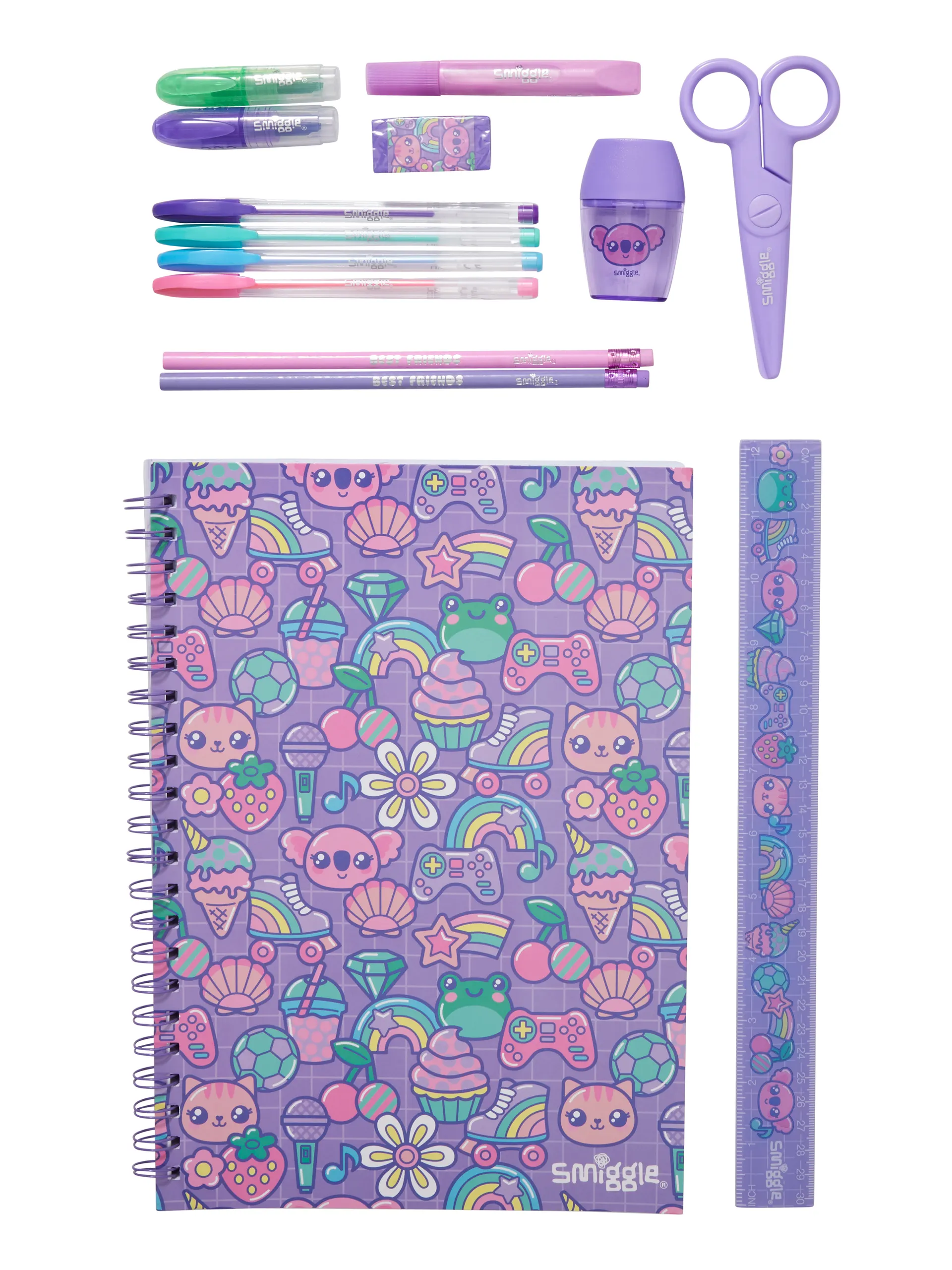 Curious A4 Essentials Stationery Gift Pack