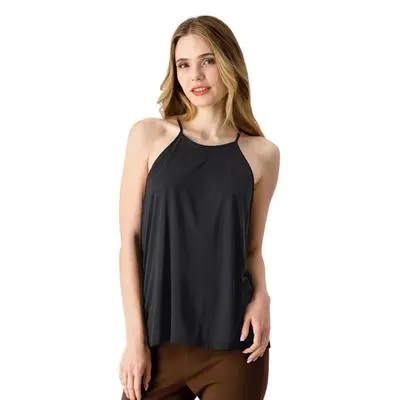 Blusa Mxstaza Mujer Cuello Halter Holgada