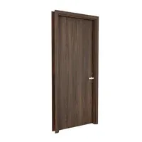 Puerta Melamina Nogal 95x235cm Interdoors