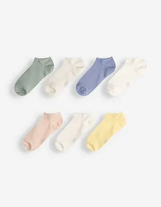 Calze sneakers - Confezione da 7 pezzi