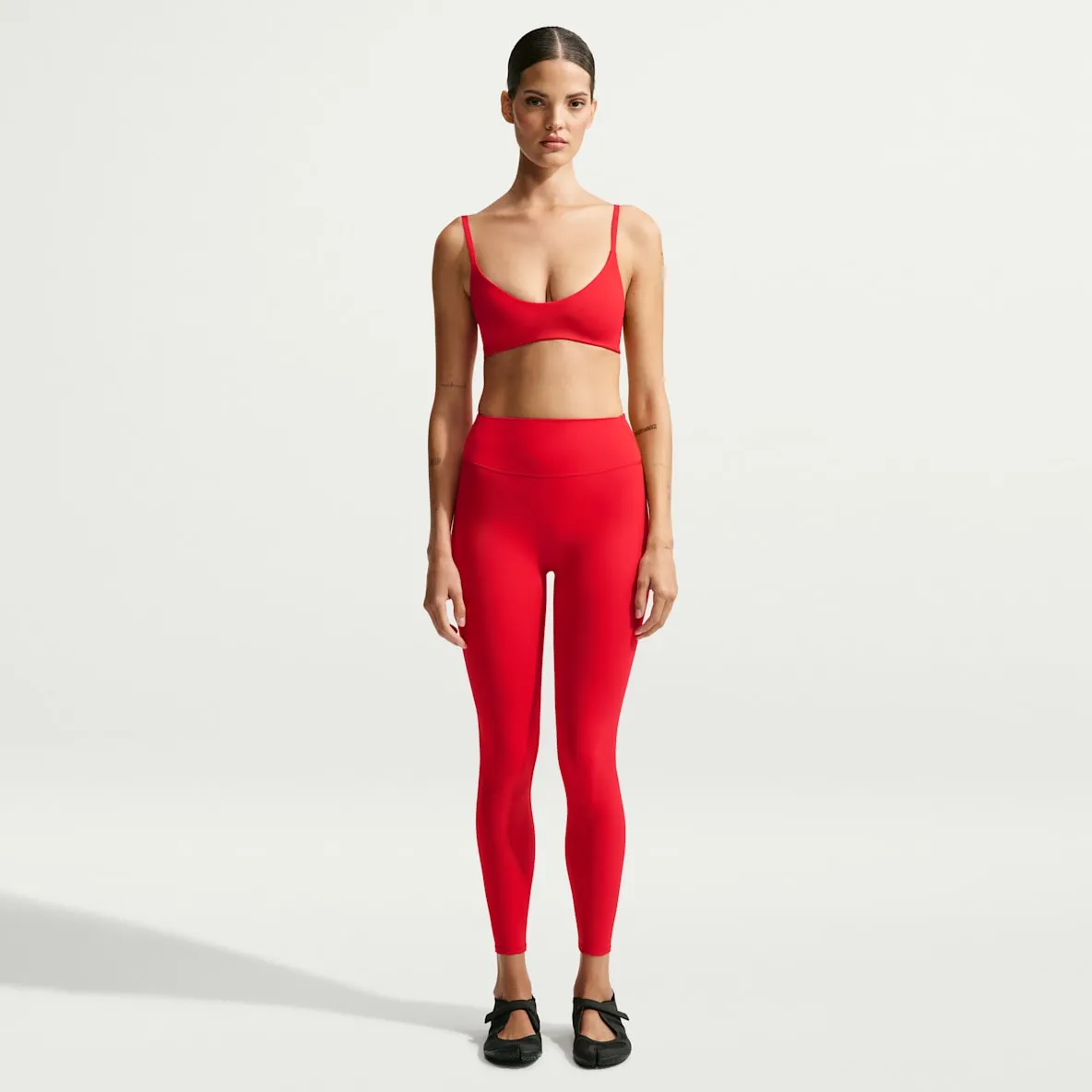 Leggings med høyt liv til dame (66 cm)