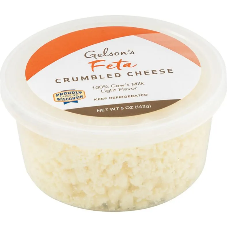 Gelson's Crumbled Feta Cheese