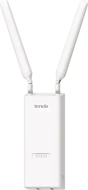 Tenda WiFi 6 AX3000 Outdoor Access Point | Dual-Band Gigabit Wireless AP for Business/Home | Long Range Coverage | Seamless Roaming | DC/PoE Powered | Easy Setup | MU-MIMO | IP65 Waterproof (OAP3000)