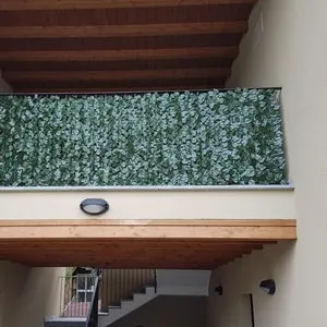 Siepe artificiale Edera Divy 3D in poliestere, verde H 1 m x L 3 m