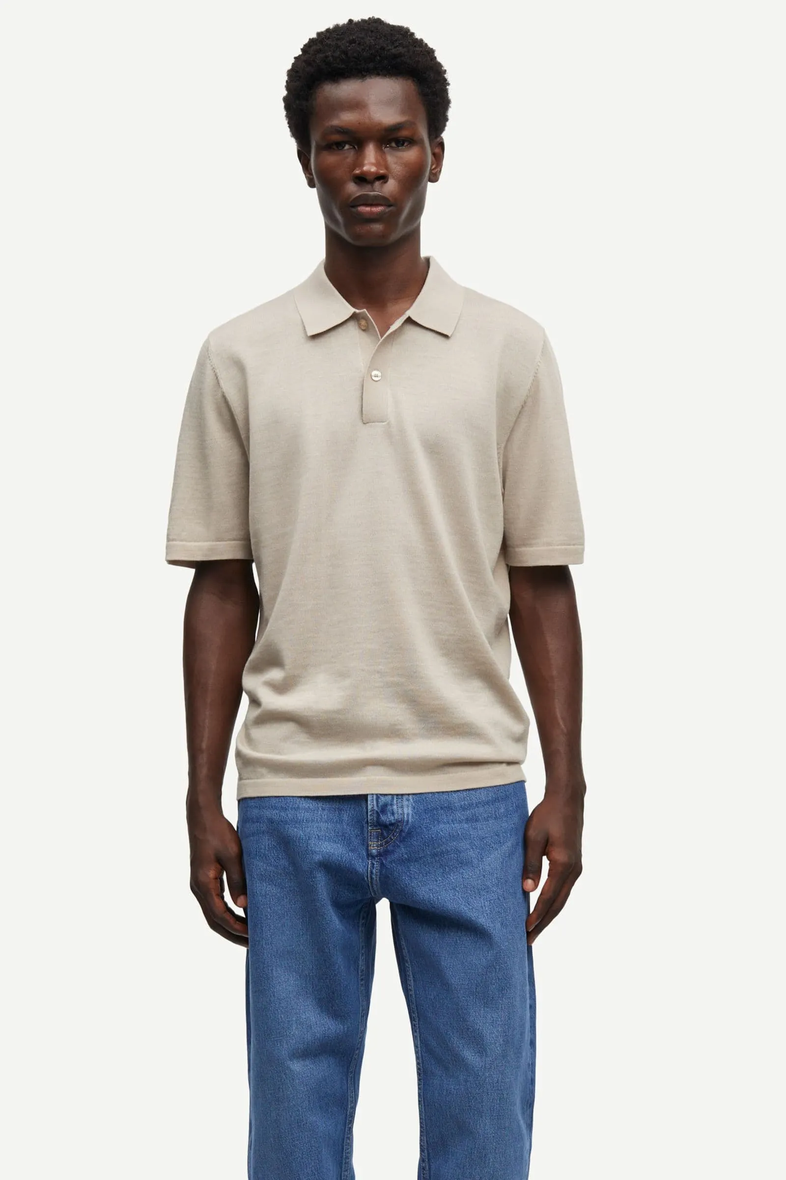 SAROWAN KNIT POLO 15477