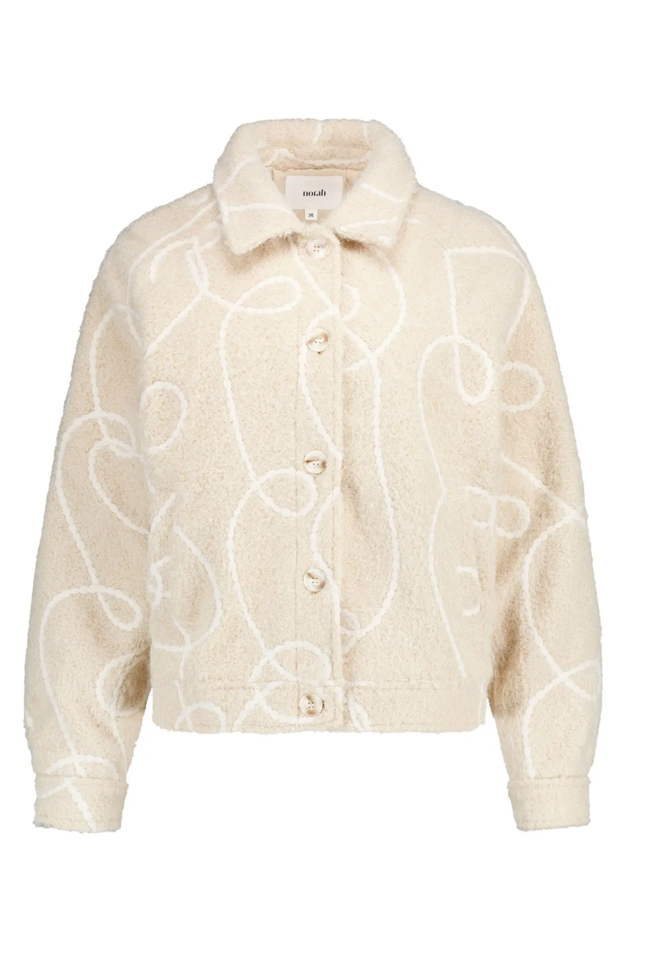 Beige teddy jasje