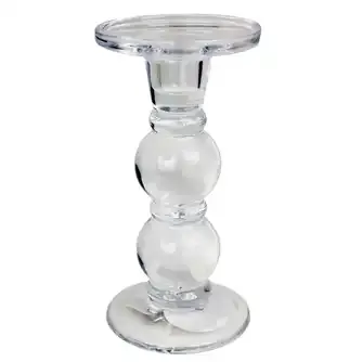 Boston Living Glass Candleholder 17.5cm