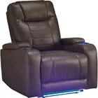 Rocco Dual Power Recliner - Umber