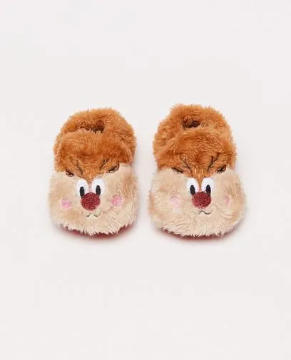 Pantoffels met gezichtjes rendieren, 16-21
