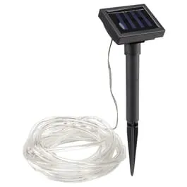 Solar LED Rope Lights, 39'
