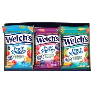 Welch's Fruit Snacks, Variety Pack, 2.25 oz, 20-count