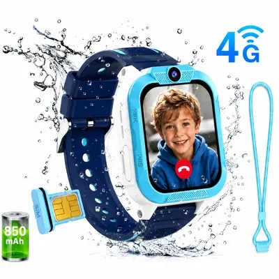 Blackview Z40 PRO 1.85 " Kinder Smartwatch Tap-to-Friends Funktion, Geschenk, Schrittzählung, GPS, 850mAh, SOS Taste, 4G, Schulmodus ohne Spiele, IP68
