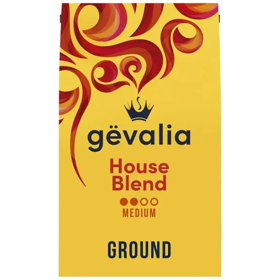 Rollback Gevalia House Blend Medium Roast 100% Arabica Ground Coffee, for a Keto and Low Carb Lifestyle, 20 oz Bag $14.46 Was $17.00 72.3 ¢/oz