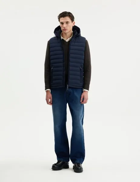 Danton Down Vest Navy