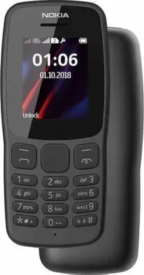 Nokia 106 (2019) Dual SIM schwarz Senior Handy Handy für Schul Kinder