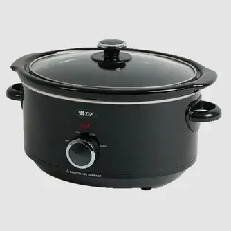 Zip Slow Cooker Black Oval 3.5L ZIP953
