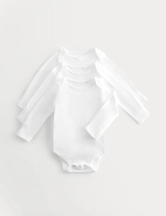 3er-Pack Dreamskin® Langarm-Bodys (2,3 kg – 3 Jahre)