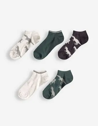 Calze sneakers - Confezione da 5 pezzi