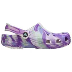 Crocs Kids' Classic Marbled Clogs
