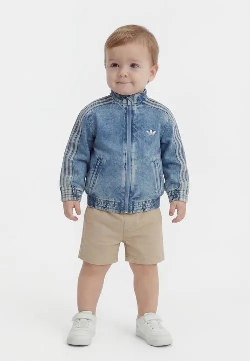 FIREBIRD UNISEX - Jeansjakke - worn blue denim