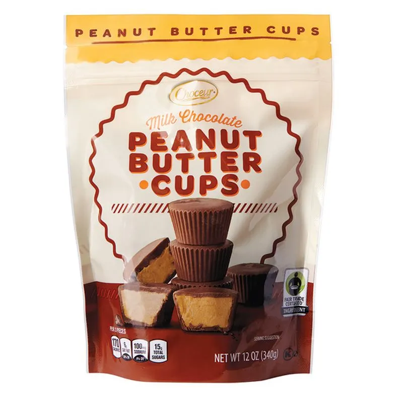 Choceur Milk Chocolate Peanut Butter Cups