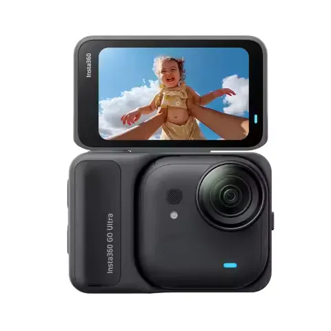 Camera Insta360 GO Ultra Pocket Camera 1/1.28" sensor and 5nm AI chip 4K60fps Shoot for up to 200 minutes on a single charge