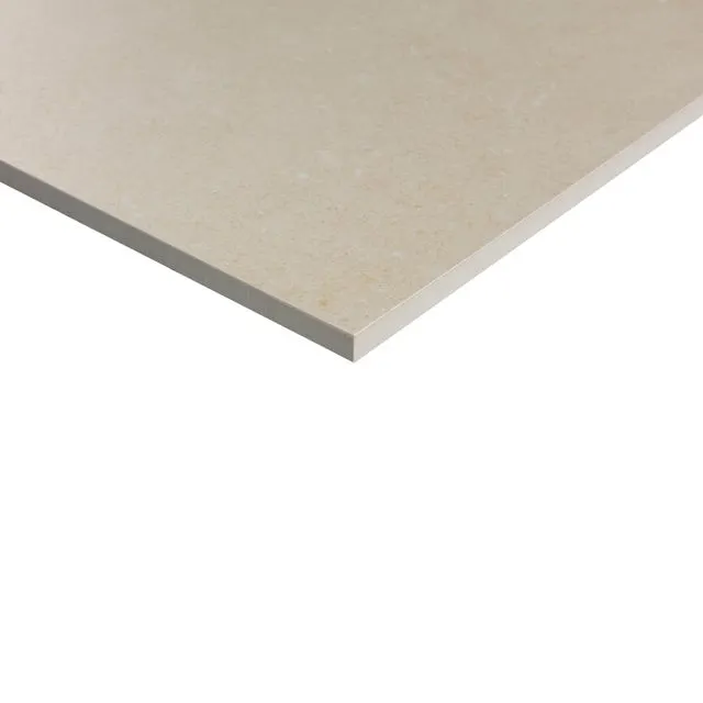 Suelo porcelánico Arenisca efecto cemento arena 75x75 cm C1