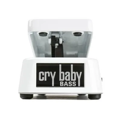 JIM DUNLOP 105Q CRYBABY BASS WAH EFFECT PEDAL - WHITE