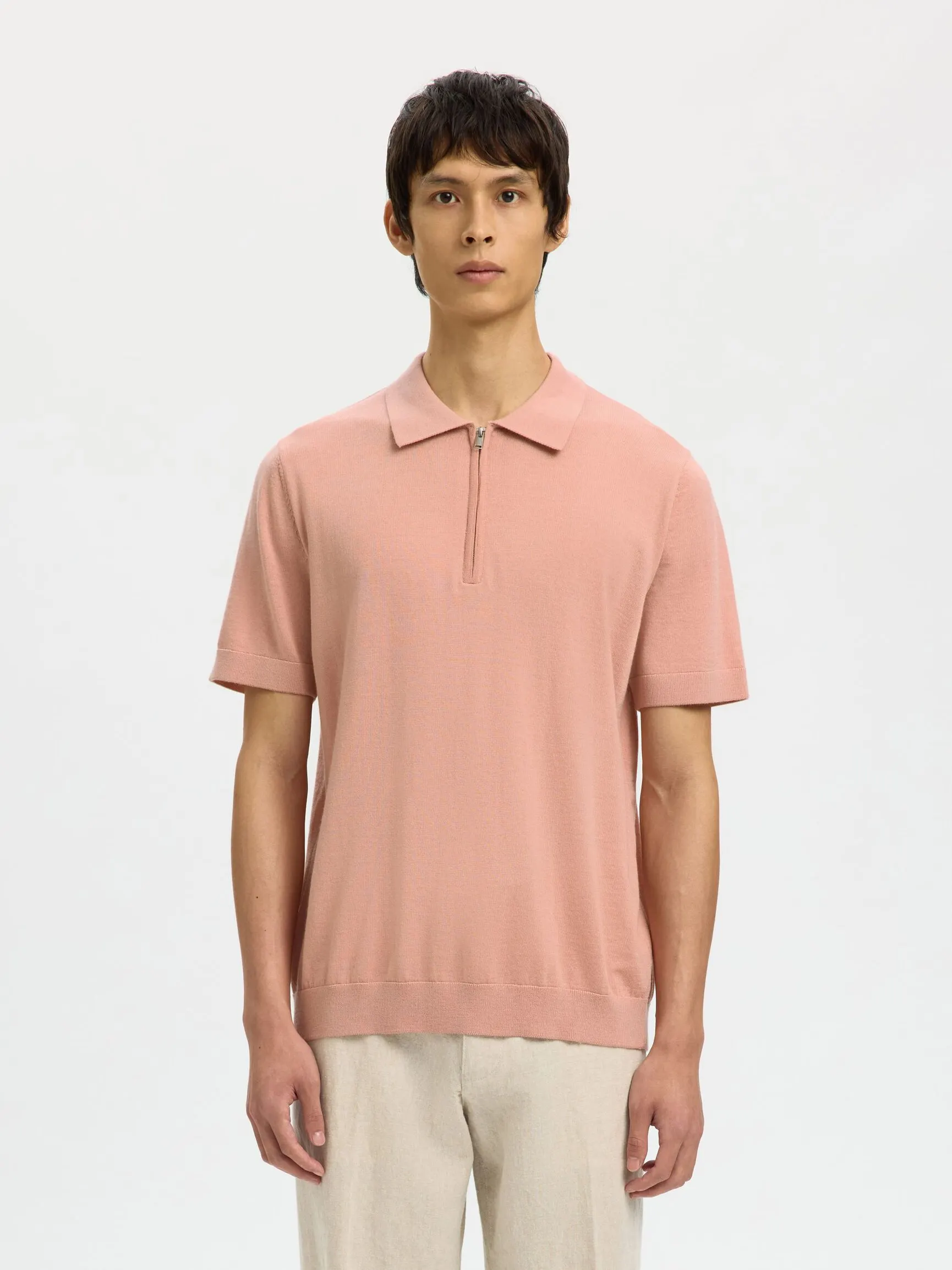 100 % MERINOULL POLOSKJORTE