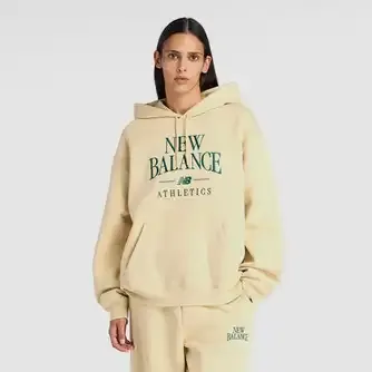 New Balance Womens Trackside Fleece Hoody