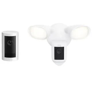 Ring Floodlight Cam Pro + Outdoor Cam Plus