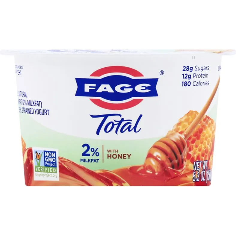 FAGE Greek Strained Yogurt with Honey
