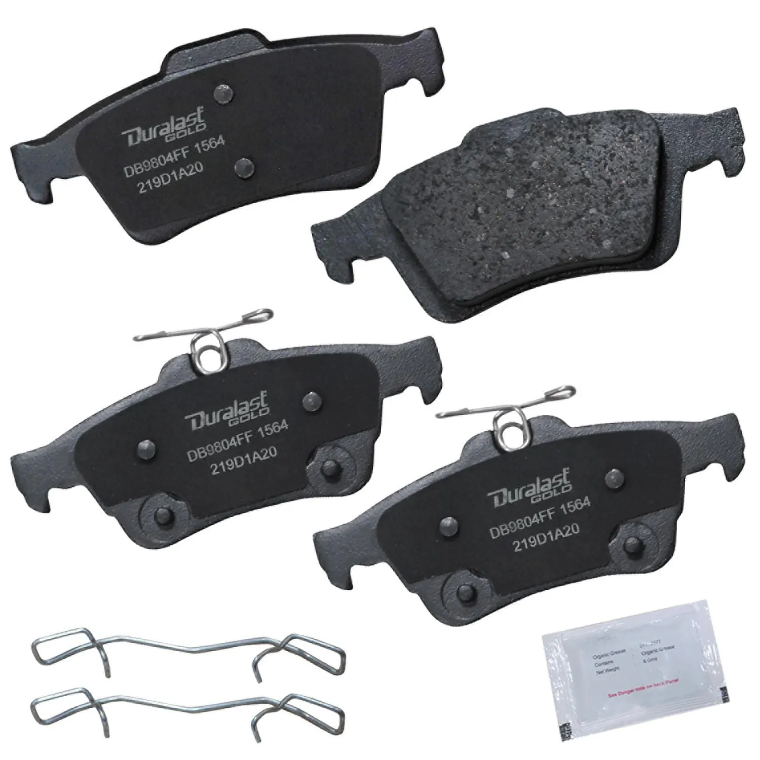 Juego de Balatas de Disco Duralast Gold DG1564