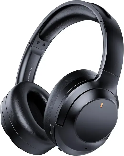 Upgraded Pro‑level Hybrid Active Noise Cancelling Headphones, HD Sound & Big Bass, 2X Softer Comfort, Long ANC Playtime, Wireless Over-Ear Bluetooth Headphones Perfect for Home Office|Travel|Pair