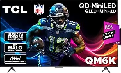 TCL 65 Inch Class QM6K Series | Mini LED QLED 4K H…