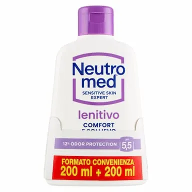 Neutromed Detergente Intimo Lenitivo, Comfort e Sollievo 2x200 ml