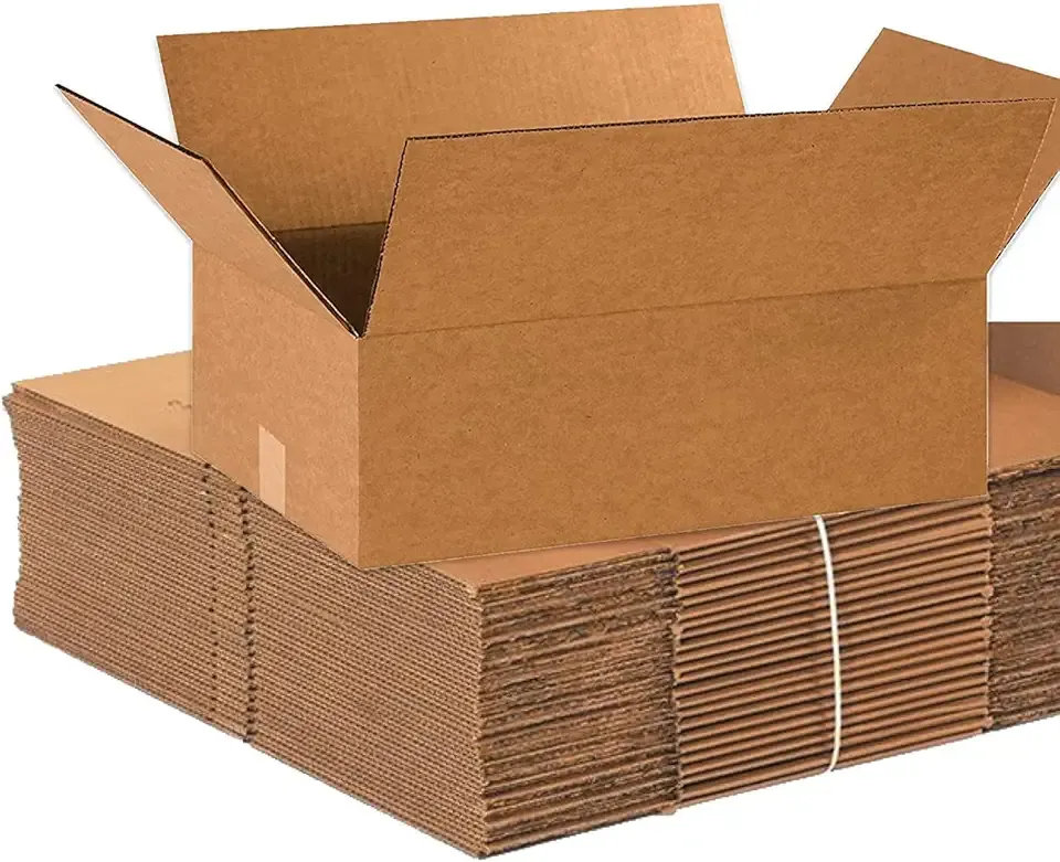 BOX USA Shipping Boxes Flat 18"L x 12"W x 6"H, 25-Pack | Corrugated Cardboard Box for Packing, Moving and Storage